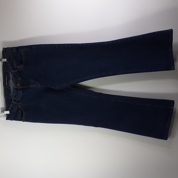 DKNY Jeans Times Square Flare Blue Jeans Size 11 Petite - Picture 1 of 16